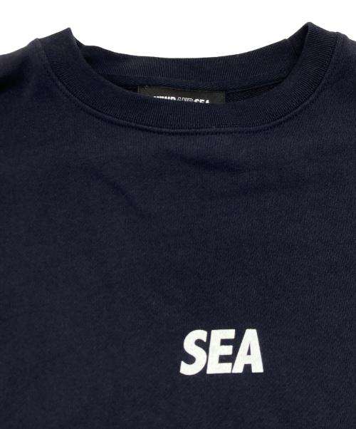 WIND AND SEA（ウィンダンシー）WIND AND SEA (ウィンダンシー) MARVEL (マーベル) SEA FANTASTIC CREW/コラボスウェット ネイビー サイズ:SIZE Mの古着・服飾アイテム