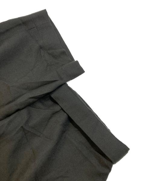 MARKA（マーカ）MARKA (マーカ) OFFICER PANTS 2TUCK WIDE WOOL SOFT SERGE/２たっくうーるわいどぱんつ グレー サイズ:SIZE2の古着・服飾アイテム
