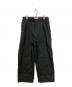 MARKA（マーカ）の古着「OFFICER PANTS 2TUCK WIDE WOOL SOFT SERGE/２たっくうーるわいどぱんつ」｜グレー