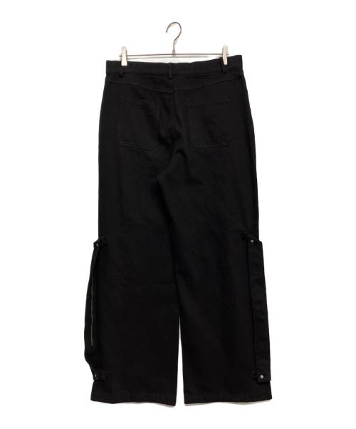 FLOW AUTHOR RATION（フロー オウサー レイション）FLOW AUTHOR RATION (フロー オウサー レイション) Convertible Pocket Denim Pants ブラック サイズ:SIZE Lの古着・服飾アイテム
