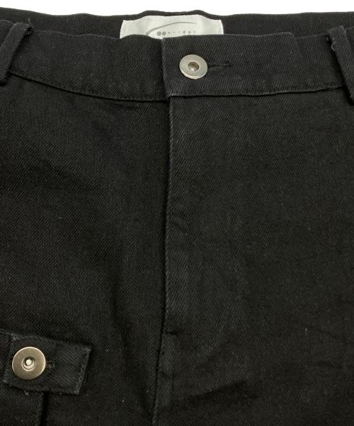 FLOW AUTHOR RATION（フロー オウサー レイション）FLOW AUTHOR RATION (フロー オウサー レイション) Convertible Pocket Denim Pants ブラック サイズ:SIZE Lの古着・服飾アイテム