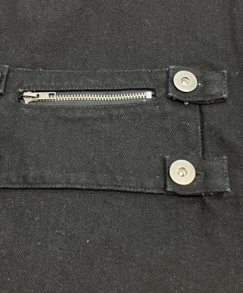 FLOW AUTHOR RATION（フロー オウサー レイション）FLOW AUTHOR RATION (フロー オウサー レイション) Convertible Pocket Denim Pants ブラック サイズ:SIZE Lの古着・服飾アイテム