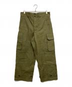 French Armyフランス軍）の古着「M47フレンチカーゴパンツ」｜カーキ