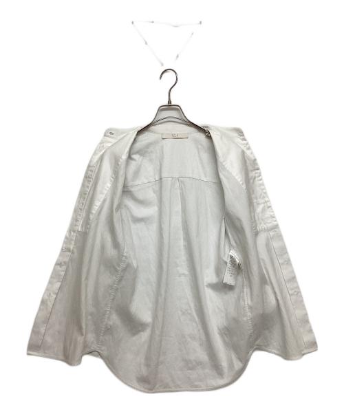 TELA（テラ）TELA (テラ) カフスボタンシャツ ホワイト サイズ:SIZE40の古着・服飾アイテム