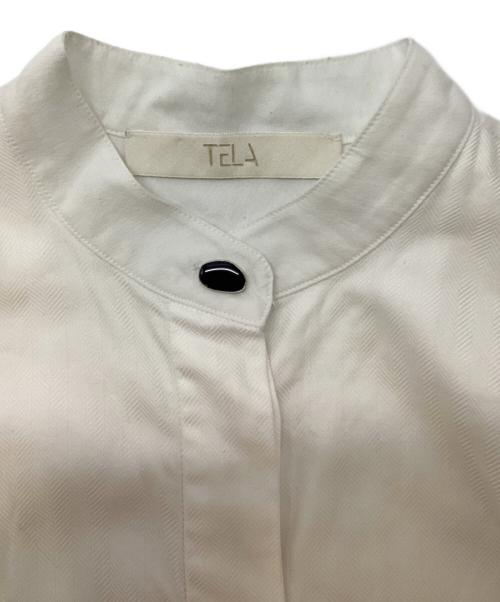 TELA（テラ）TELA (テラ) カフスボタンシャツ ホワイト サイズ:SIZE40の古着・服飾アイテム