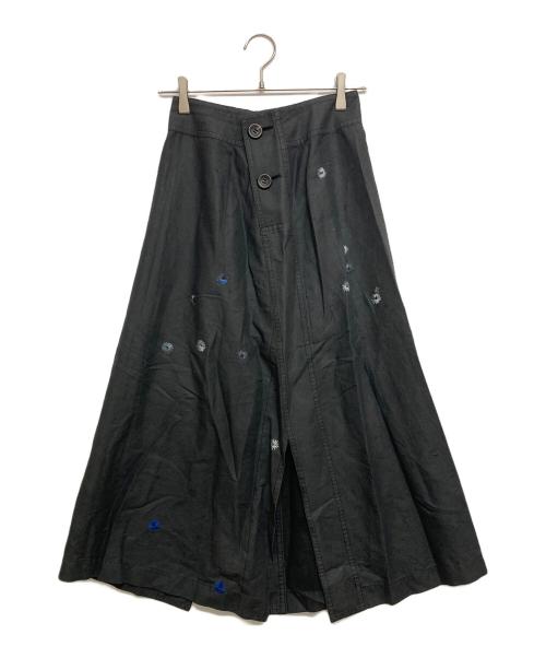 ISSEY MIYAKE（イッセイミヤケ）ISSEY MIYAKE (イッセイミヤケ) スカート グレー サイズ:SIZE Mの古着・服飾アイテム