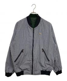 LACOSTE（ラコステ）の古着「リバーシブルジャケット」｜ネイビー×グリーン