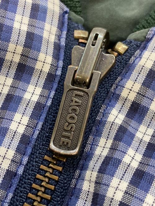 LACOSTE（ラコステ）LACOSTE (ラコステ) リバーシブルジャケット ネイビー×グリーン サイズ:SIZE54の古着・服飾アイテム