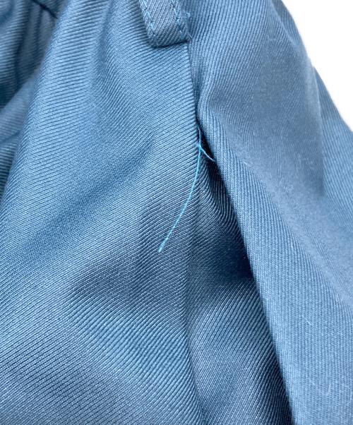 CAMOOONI（カモニ）CAMOOONI (カモニ) 葉陰に蠢く猛虎図の刺繍ワンピース ブルー サイズ:SIZE Mの古着・服飾アイテム