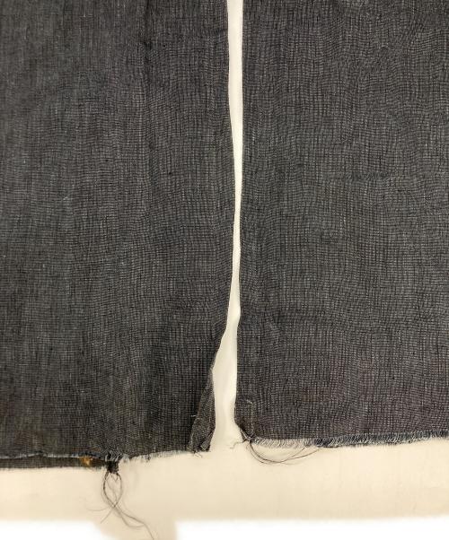 GREG LAUREN（グレッグローレン）GREG LAUREN (グレッグローレン) リネンピンタックシャツワンピース グレー サイズ:SIZE Sの古着・服飾アイテム