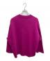 Acne studios (アクネ ストゥディオズ) オーバーサイススウェット ピンク サイズ:SIZE S：7000円