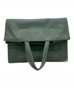 Maison Margielaメゾンマルジェラ）の古着「ICONS SHOPPING CLUTCH/トートバッグ」｜グリーン