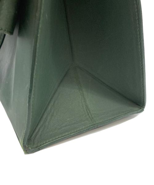 Maison Margiela（メゾンマルジェラ）Maison Margiela (メゾンマルジェラ) ICONS SHOPPING CLUTCH/トートバッグ グリーンの古着・服飾アイテム