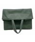 Maison Margiela（メゾンマルジェラ）の古着「ICONS SHOPPING CLUTCH/トートバッグ」｜グリーン