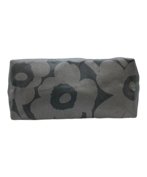 marimekko（マリメッコ）marimekko (マリメッコ) Pieni Unikko Peruskassi wx/キャンバストートバッグ ブラック サイズ:実寸サイズをご参照下さい。の古着・服飾アイテム
