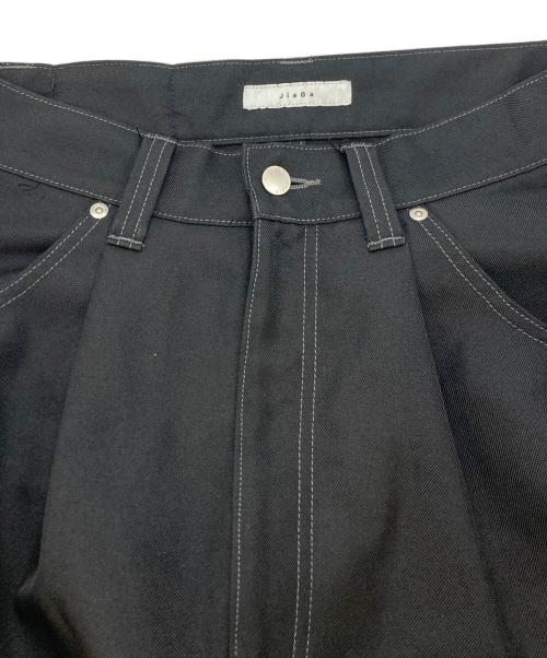 jieda（ジエダ）jieda (ジエダ) WIDE ONE TUCK STRAIGHT PANTS ブラック サイズ:SIZE1の古着・服飾アイテム