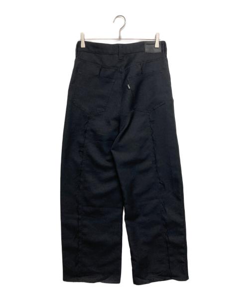 jieda（ジエダ）jieda (ジエダ) SWITCHING SLACKS ブラック サイズ:SIZE1の古着・服飾アイテム