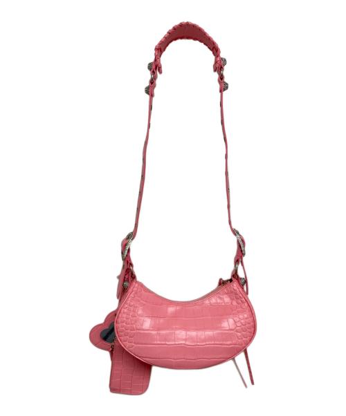 BALENCIAGA（バレンシアガ）BALENCIAGA (バレンシアガ) LE CAGOLE XS ショルダーバッグ ピンク サイズ:実寸サイズをご参照下さい。の古着・服飾アイテム