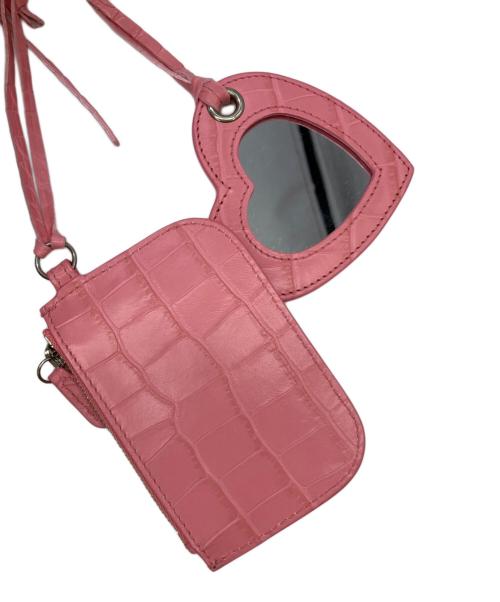 BALENCIAGA（バレンシアガ）BALENCIAGA (バレンシアガ) LE CAGOLE XS ショルダーバッグ ピンク サイズ:実寸サイズをご参照下さい。の古着・服飾アイテム
