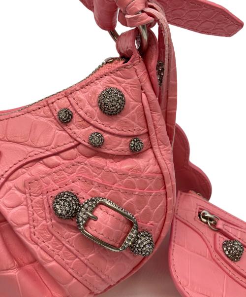 BALENCIAGA（バレンシアガ）BALENCIAGA (バレンシアガ) LE CAGOLE XS ショルダーバッグ ピンク サイズ:実寸サイズをご参照下さい。の古着・服飾アイテム
