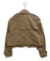 HYKE (ハイク) CROPPED TRENCH COAT / BIG FIT　252-17556 ブラウン サイズ:SIZE2：45000円