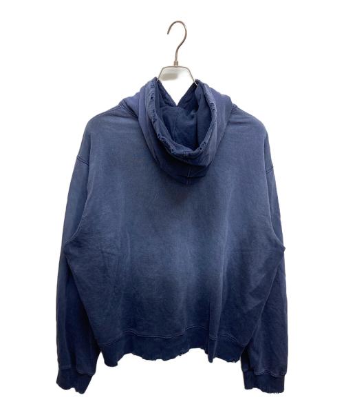 moojimooji（ムージームージー）moojimooji (ムージームージー) CLASSIC 1930 HOODIE AGED ネイビー サイズ:SIZE XLの古着・服飾アイテム