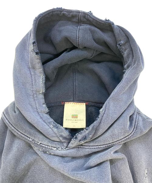 moojimooji（ムージームージー）moojimooji (ムージームージー) CLASSIC 1930 HOODIE AGED ネイビー サイズ:SIZE XLの古着・服飾アイテム