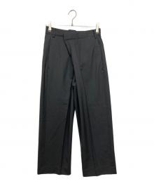 YLEVE（イレーヴ）の古着「WOOL TROPICAL TRウールスラックス」｜グレー