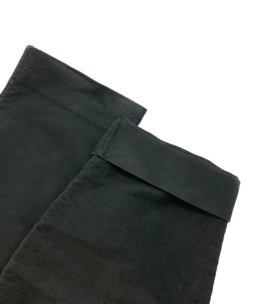 COMOLI（コモリ）COMOLI (コモリ) モールスキン ダブルニーパンツ モールスキンパンツ ブラック サイズ:4の古着・服飾アイテム
