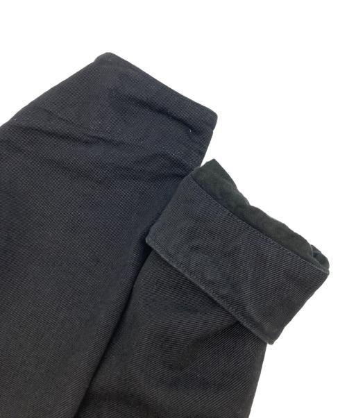 COMOLI（コモリ）COMOLI (コモリ) ブラックデニム ジップショートジャケット ブラック サイズ:SIZE3の古着・服飾アイテム