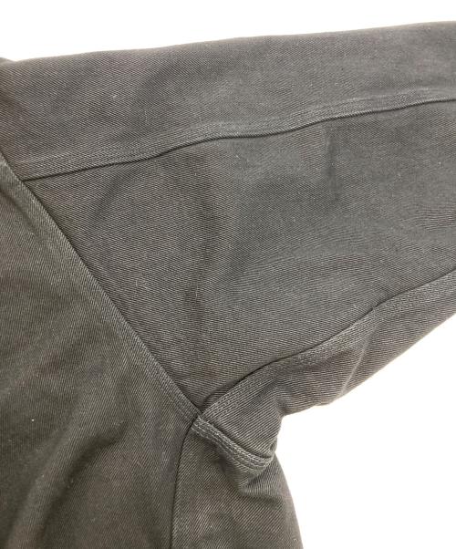 COMOLI（コモリ）COMOLI (コモリ) ブラックデニム ジップショートジャケット ブラック サイズ:SIZE3の古着・服飾アイテム