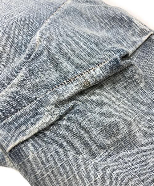 MARITHE+FRANCOIS GIRBAUD（マリテフランソワジルボー）MARITHE+FRANCOIS GIRBAUD (マリテフランソワジルボー) ツギハギデニムパンツ インディゴ サイズ:SIZE SSの古着・服飾アイテム