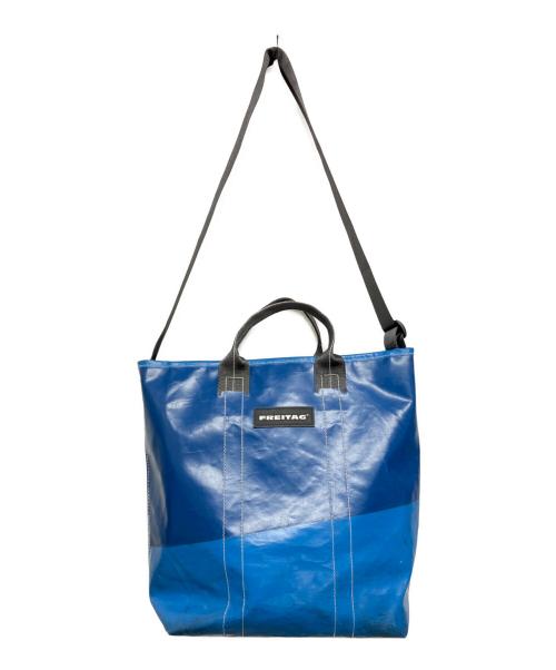 FREITAG（フライターグ）FREITAG (フライターグ) ショルダートートバッグ ブルー サイズ:実寸サイズをご参照くださいの古着・服飾アイテム