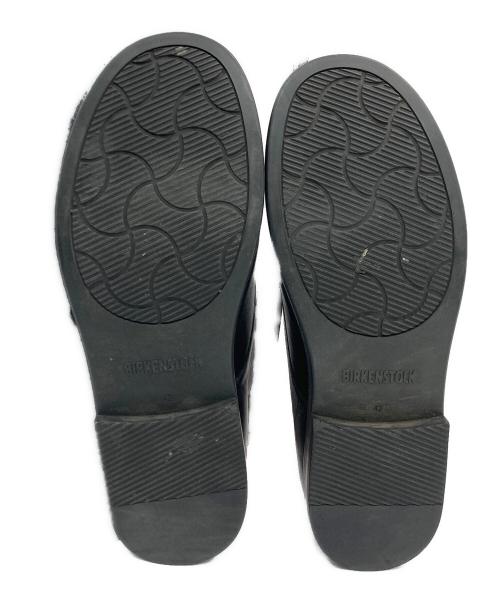 BIRKENSTOCK（ビルケンシュトック）BIRKENSTOCK (ビルケンシュトック) 4ホール レザー オブリークトゥ ダービー ドレス シューズ ブラック サイズ:SIZE 27cmの古着・服飾アイテム