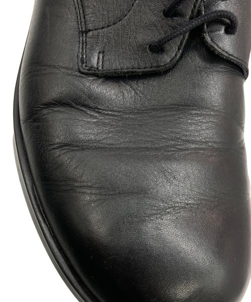 BIRKENSTOCK（ビルケンシュトック）BIRKENSTOCK (ビルケンシュトック) 4ホール レザー オブリークトゥ ダービー ドレス シューズ ブラック サイズ:SIZE 27cmの古着・服飾アイテム