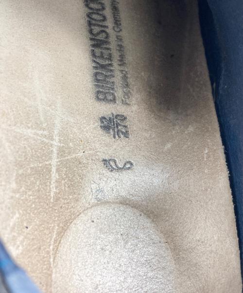 BIRKENSTOCK（ビルケンシュトック）BIRKENSTOCK (ビルケンシュトック) 4ホール レザー オブリークトゥ ダービー ドレス シューズ ブラック サイズ:SIZE 27cmの古着・服飾アイテム