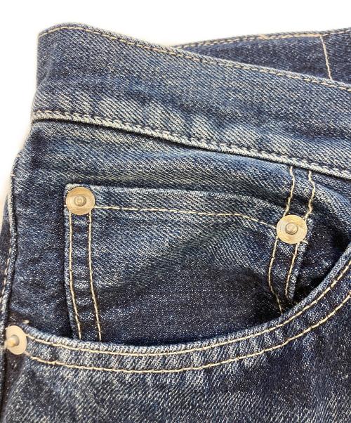 Graphpaper（グラフペーパー）Graphpaper (グラフペーパー) Selvage Denim Five Pocket Wide Straight Pants インディゴ サイズ:SIZE1の古着・服飾アイテム