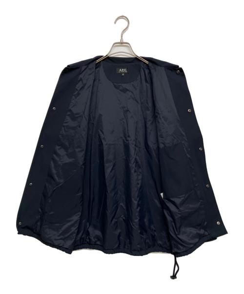 A.P.C.（アーペーセー）A.P.C. (アーペーセー) コーチジャケット ネイビー サイズ:SIZE XSの古着・服飾アイテム