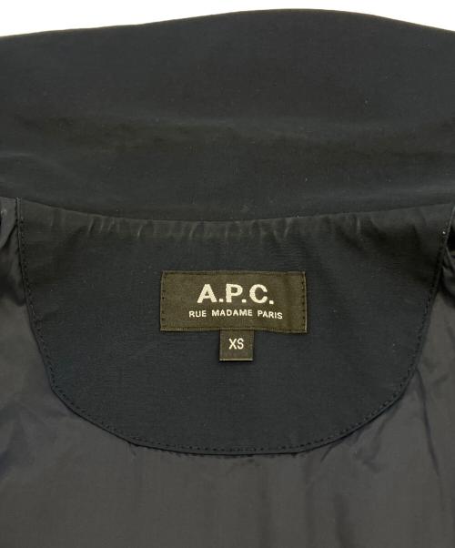 A.P.C.（アーペーセー）A.P.C. (アーペーセー) コーチジャケット ネイビー サイズ:SIZE XSの古着・服飾アイテム
