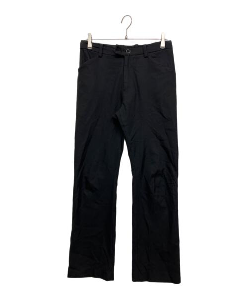 SUNSEA（サンシー）SUNSEA (サンシー) N.M THICKENED w/耳 TEKETEKE LONG PANTS ブラック サイズ:SIZE2の古着・服飾アイテム