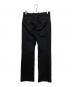 SUNSEA (サンシー) N.M THICKENED w/耳 TEKETEKE LONG PANTS ブラック サイズ:SIZE2：9000円