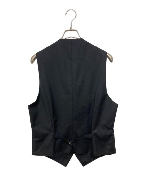 TOMORROW LAND（トゥモローランド）TOMORROW LAND (トゥモローランド) TAGLIATORE (タリアトーレ) ジレ ブラック サイズ:SIZE 48の古着・服飾アイテム