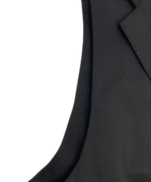 TOMORROW LAND（トゥモローランド）TOMORROW LAND (トゥモローランド) TAGLIATORE (タリアトーレ) ジレ ブラック サイズ:SIZE 48の古着・服飾アイテム