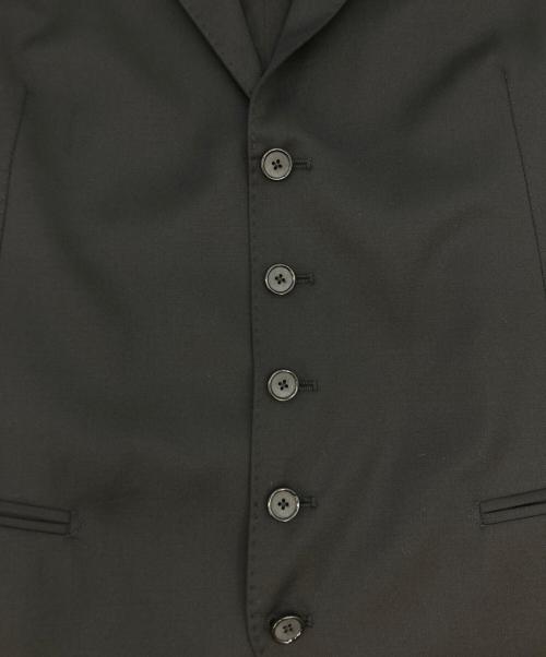 TOMORROW LAND（トゥモローランド）TOMORROW LAND (トゥモローランド) TAGLIATORE (タリアトーレ) ジレ ブラック サイズ:SIZE 48の古着・服飾アイテム