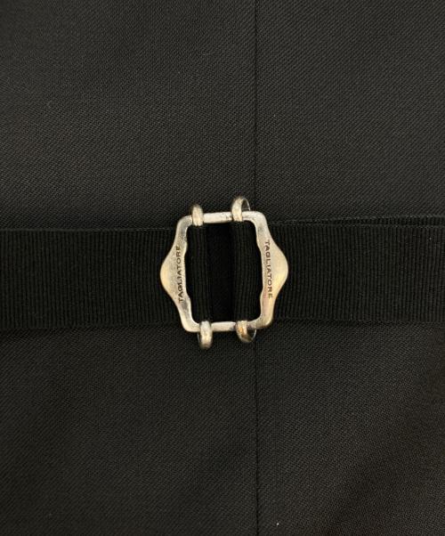 TOMORROW LAND（トゥモローランド）TOMORROW LAND (トゥモローランド) TAGLIATORE (タリアトーレ) ジレ ブラック サイズ:SIZE 48の古着・服飾アイテム