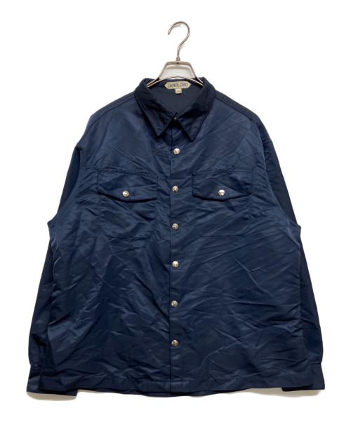 LANDLORD（ランドロード）LANDLORD (ランドロード) ナイロンシャツジャケット ネイビー サイズ:SIZE Sの古着・服飾アイテム