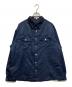 LANDLORD（ランドロード）の古着「ナイロンシャツジャケット」｜ネイビー