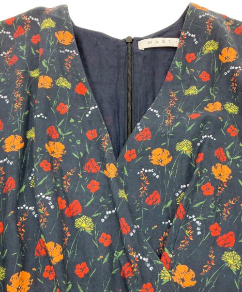 MARIHA（マリハ）MARIHA (マリハ) マドモアゼルドレス ネイビー サイズ:SIZE 38の古着・服飾アイテム