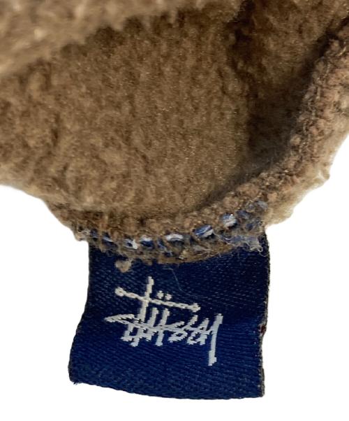 stussy（ステューシー）stussy (ステューシー) Sロゴラバープリントスウェット ブラウン サイズ:SIZE Lの古着・服飾アイテム