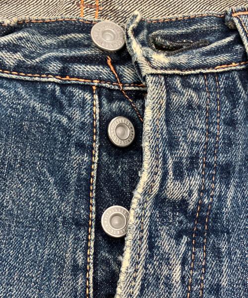 KAPITAL（キャピタル）KAPITAL (キャピタル) ダメージデニムパンツ インディゴ サイズ:SIZE32の古着・服飾アイテム